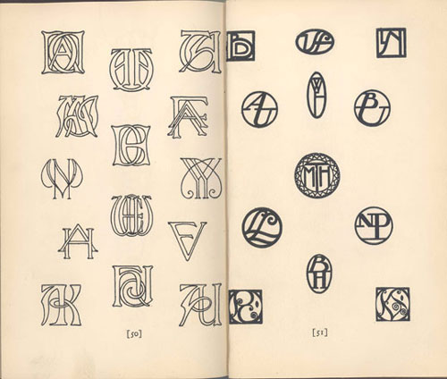 Antique Monograms.